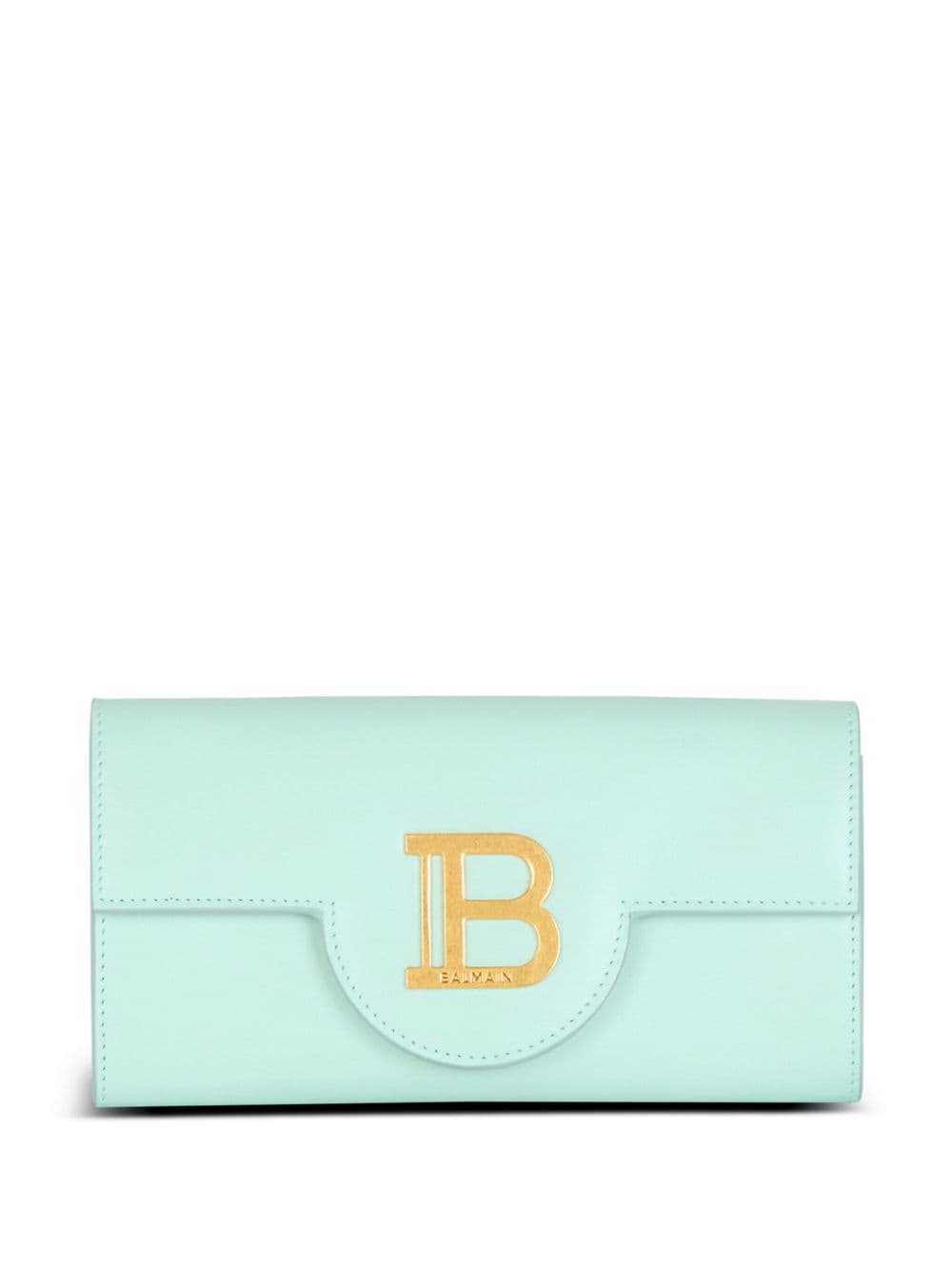 Balmain B-Buzz leather wallet - Blue von Balmain