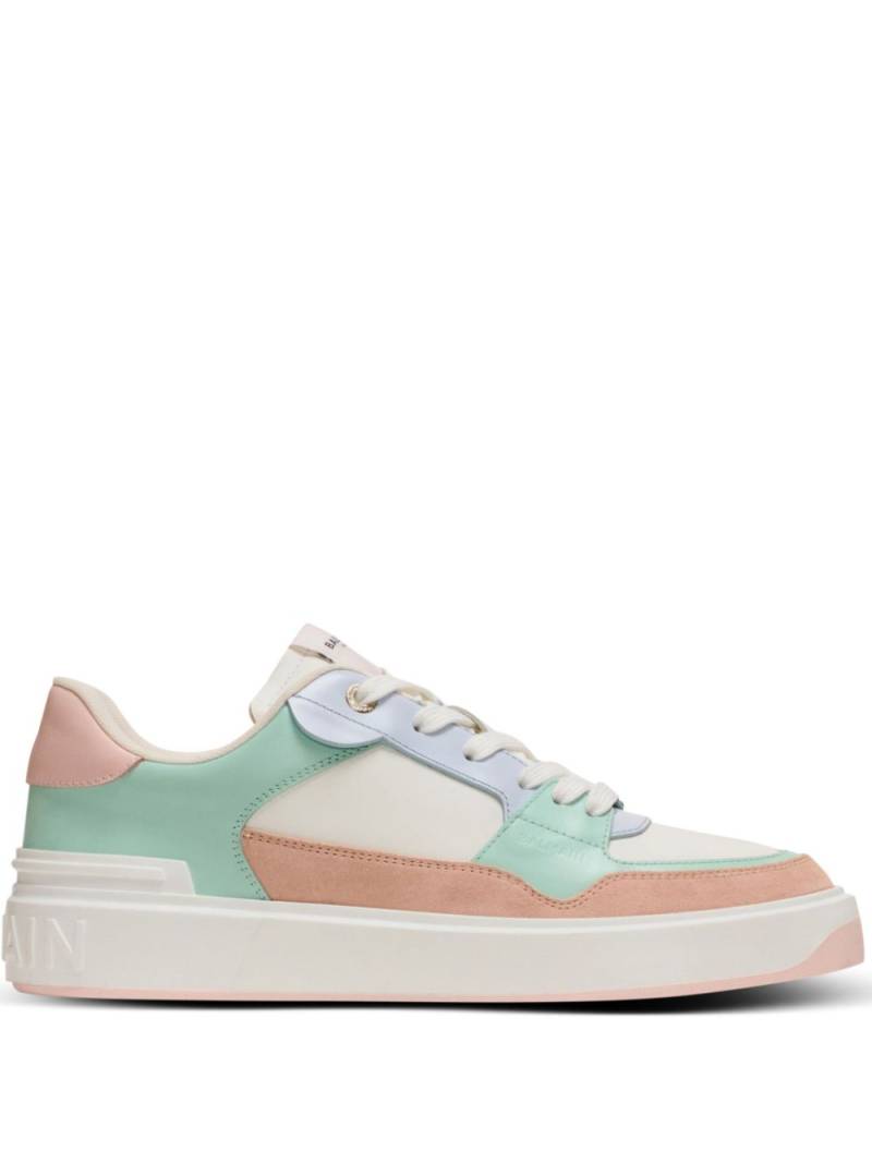 Balmain B-Court panelled sneakers - Pink von Balmain