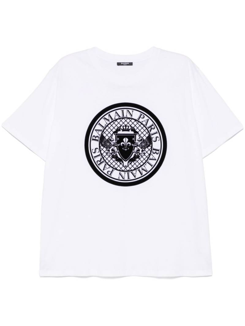 Balmain Coin T-shirt - White von Balmain