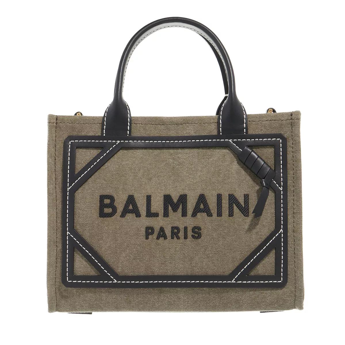 Balmain Handtasche - B-Army Small Shopper - Gr. unisize - in Grün - für Damen von Balmain