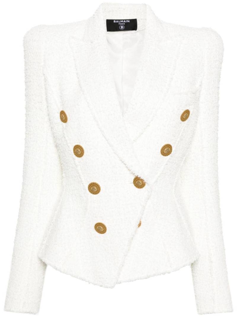 Balmain Jolie Madame tweed blazer - Neutrals von Balmain