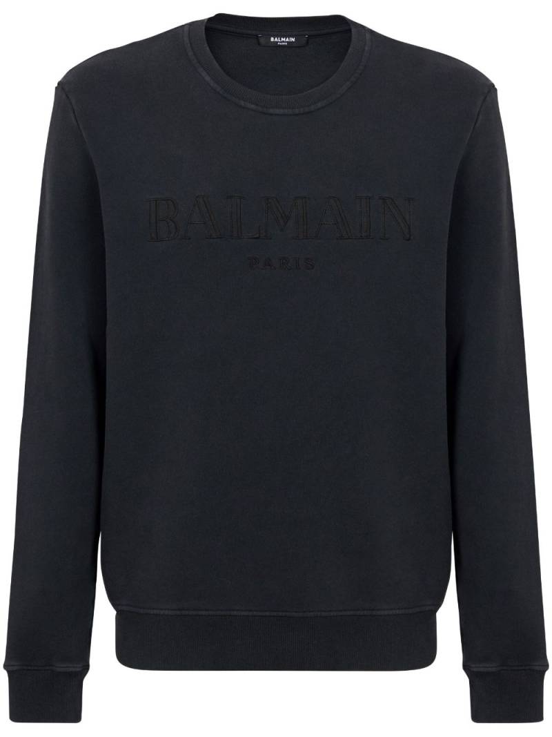 Balmain Vintage Balmain cotton sweatshirt - Grey von Balmain