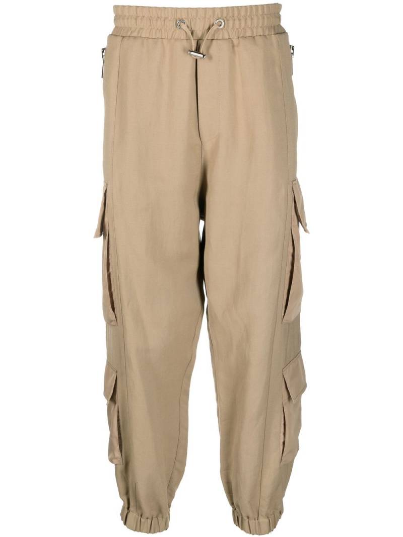 Balmain cargo track pants - Brown von Balmain