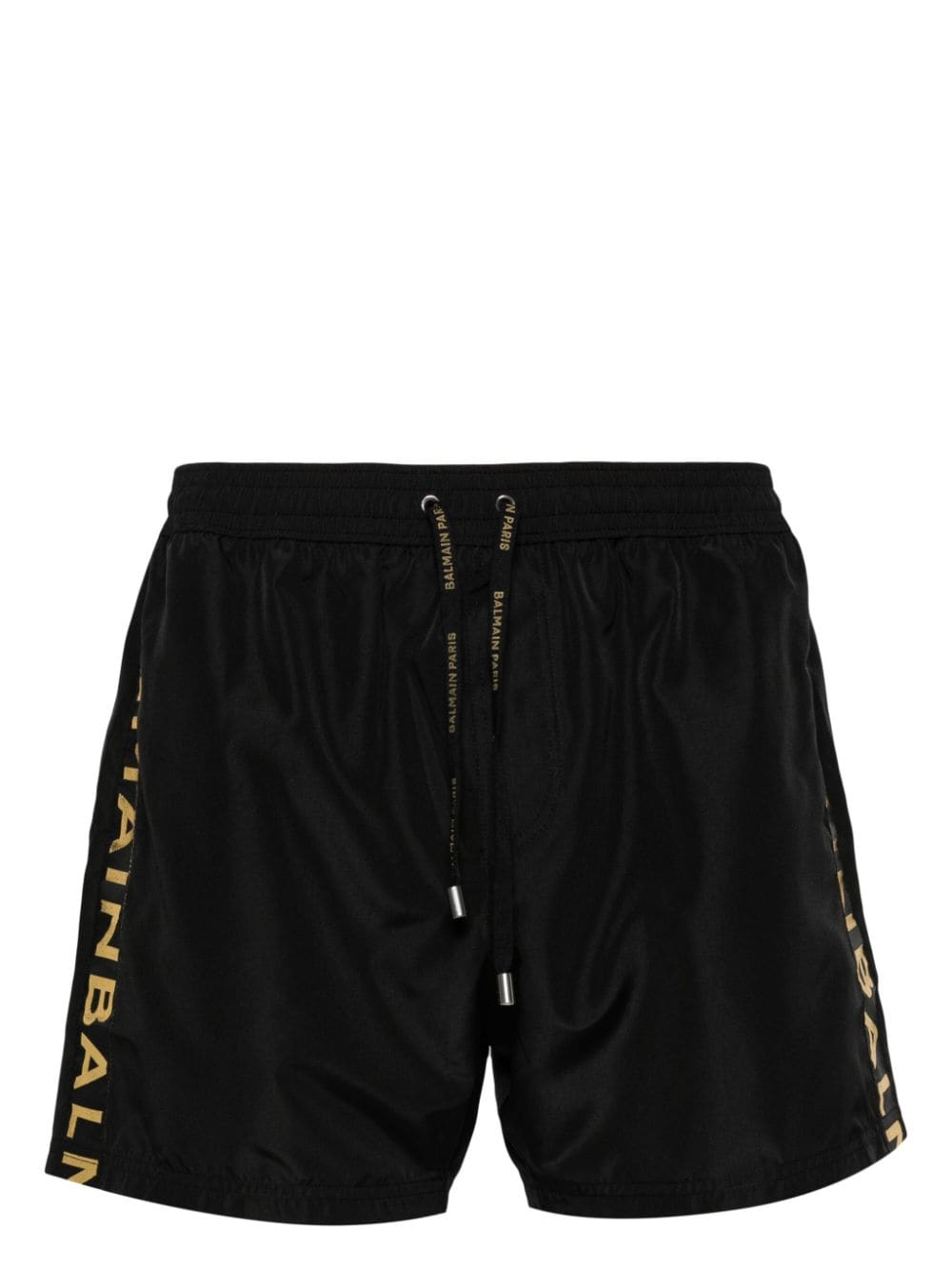 Balmain logo-embellished swim shorts - Black von Balmain
