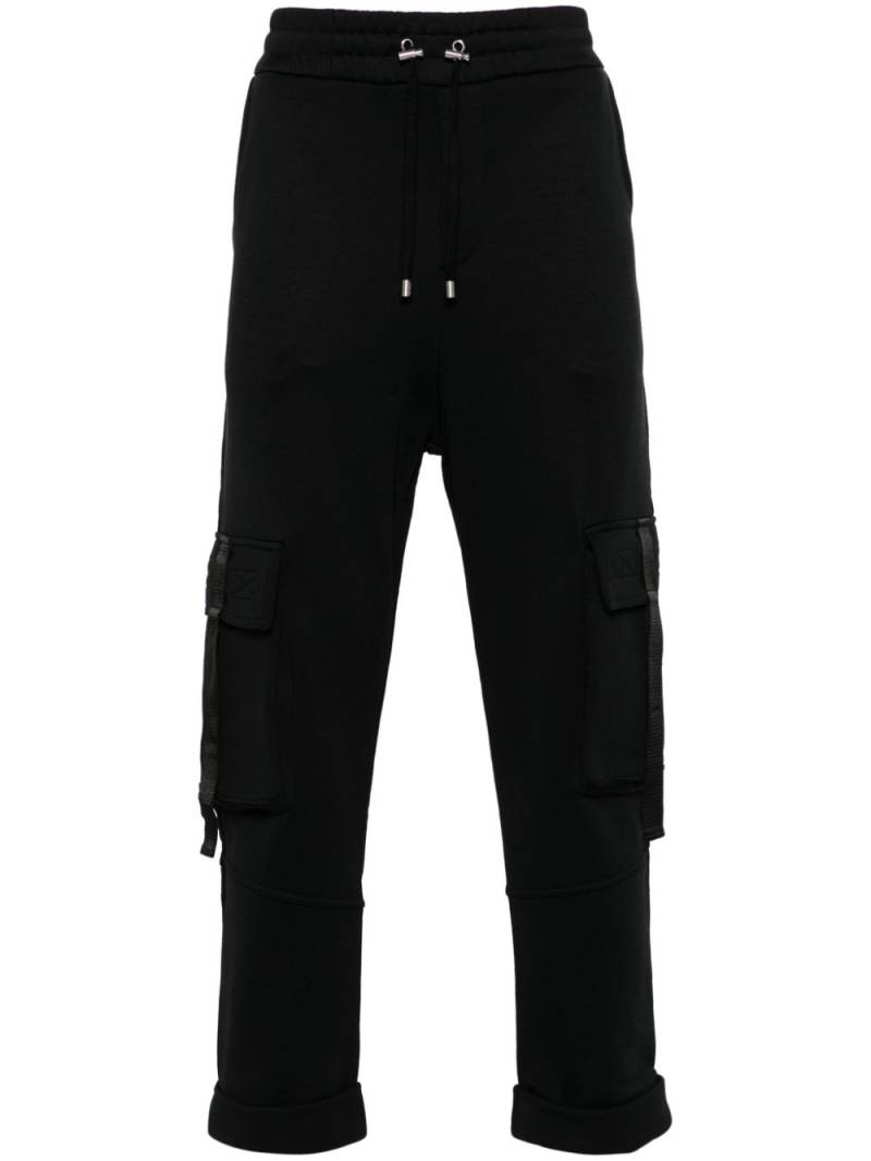 Balmain logo-lettering cargo pants - Black von Balmain