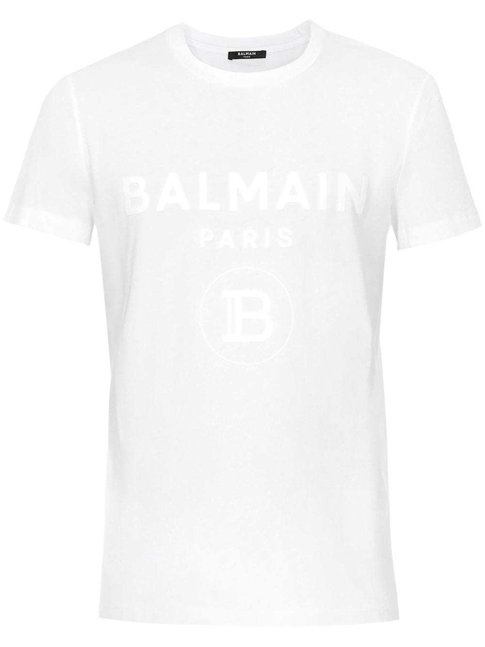 Balmain logo print T-shirt - White von Balmain
