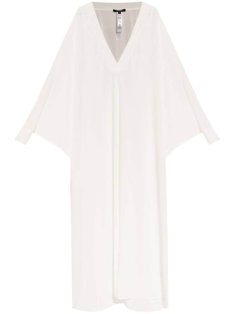 Balmain semi-sheer beach dress - White von Balmain