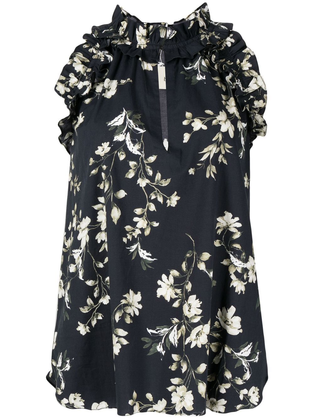 Bambah Josephine floral-print blouse - Black von Bambah