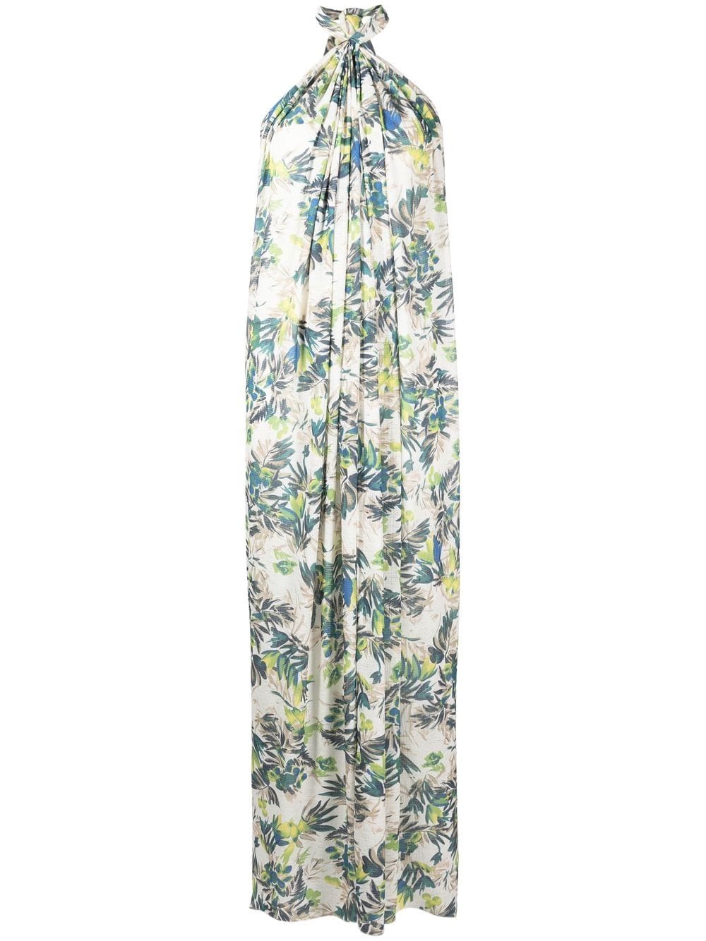 Bambah Petra tropical-print maxi dress - Green von Bambah