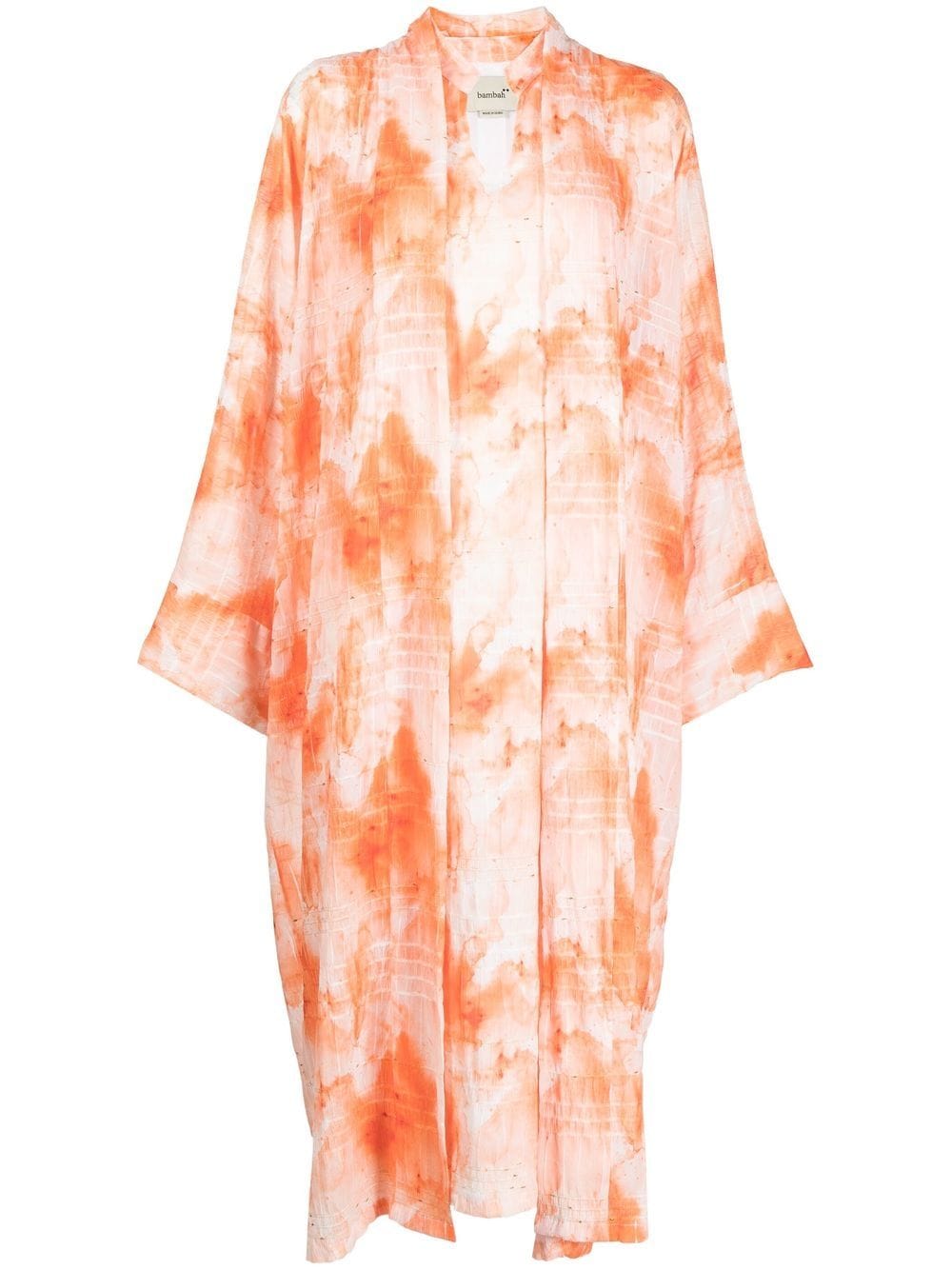 Bambah V neck kimono set - Orange von Bambah