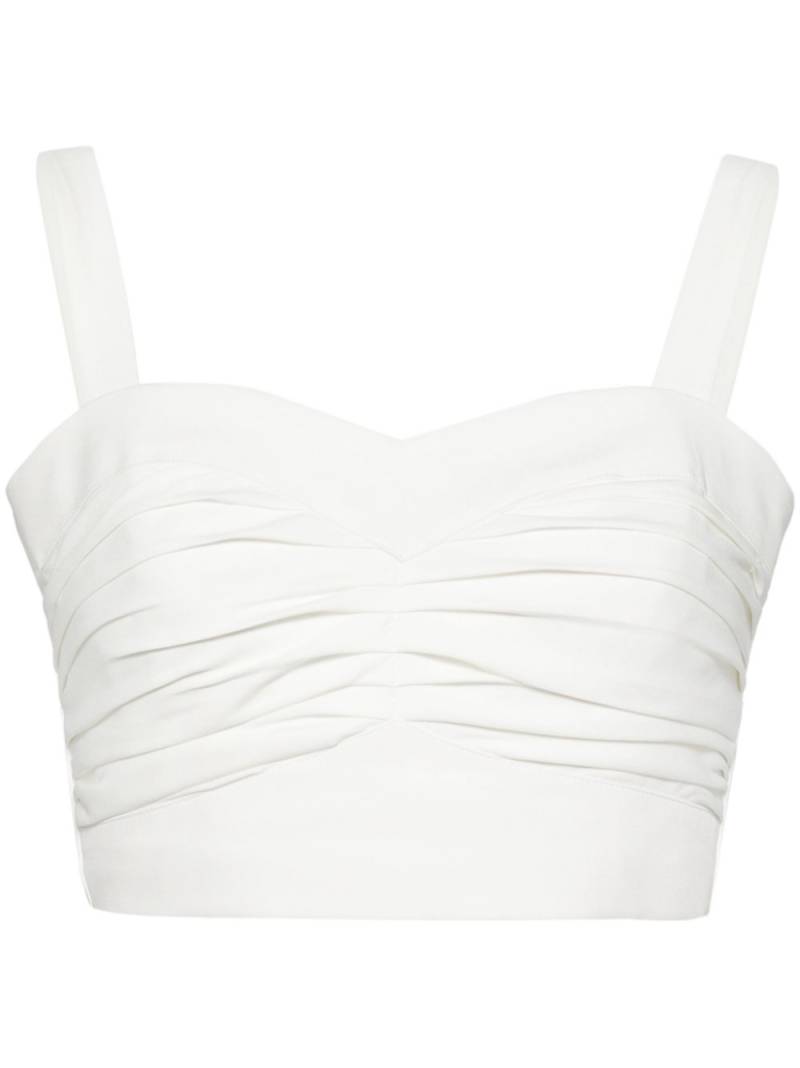 Bambah White Hibiscus Bustier White Hibiscus Bustier White Hibiscus Bustier von Bambah