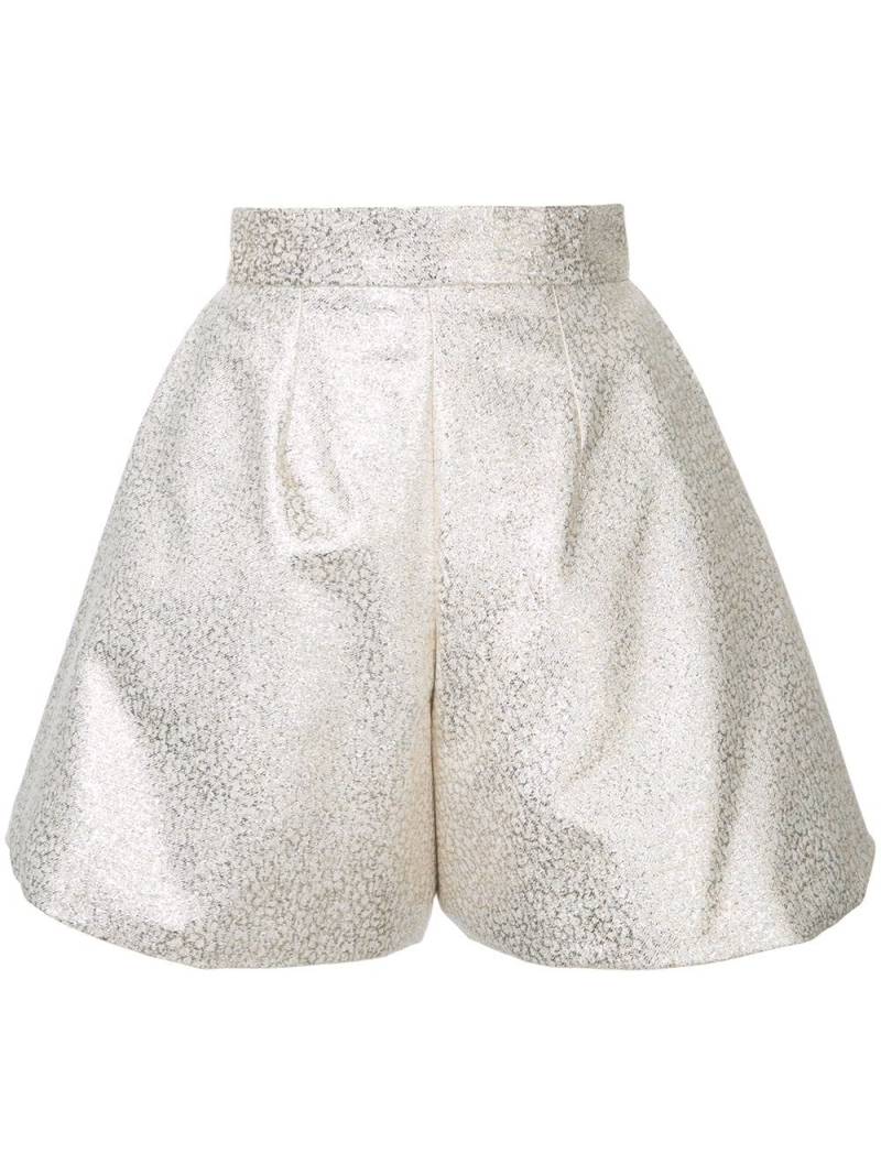 Bambah glitter pleated culottes - Metallic von Bambah