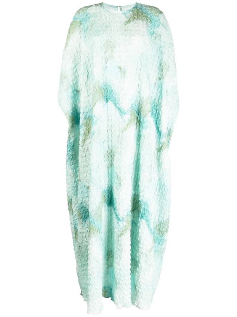 Bambah jacquard kaftan dress - Green von Bambah