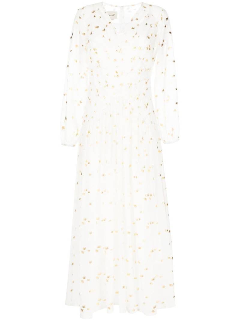 Bambah polka dot pattern kaftan - White von Bambah