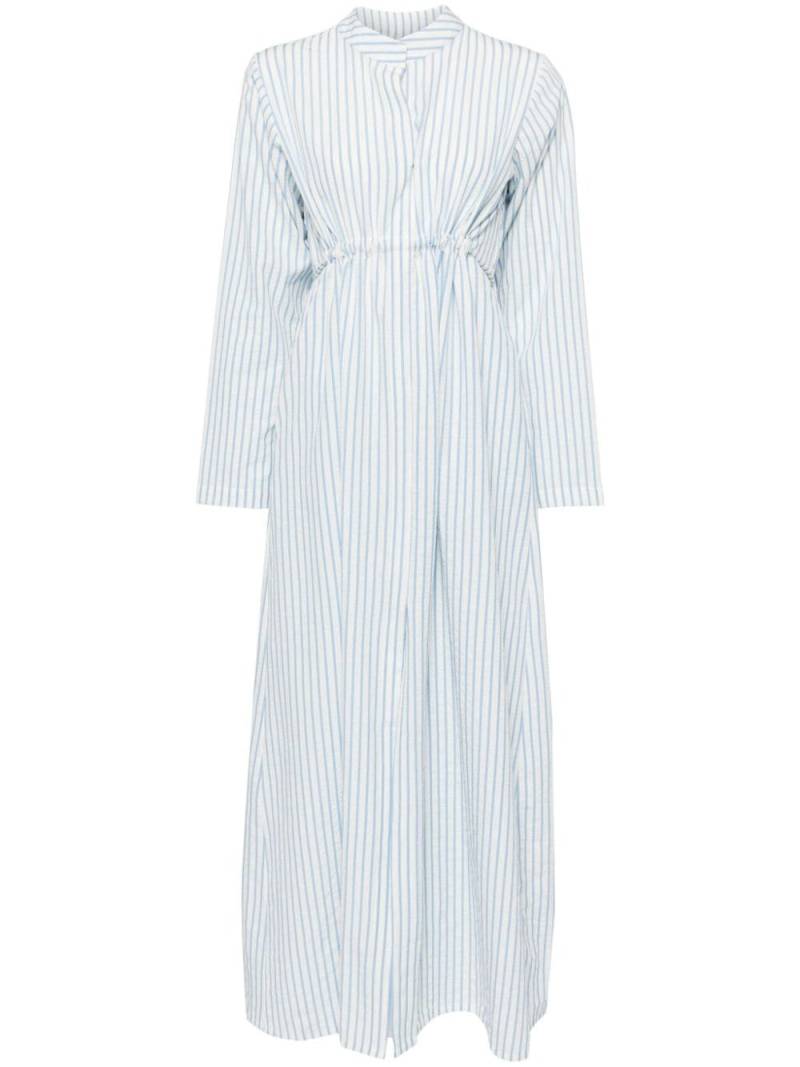 Bambah striped tie string kaftan - Blue von Bambah