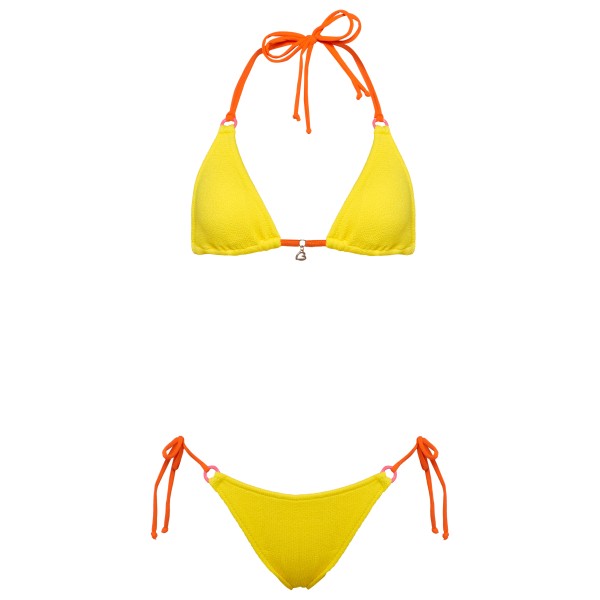 Banana Moon - Women's Lenka Scrunchymix - Bikini-Bottom Gr 34 citron von Banana Moon