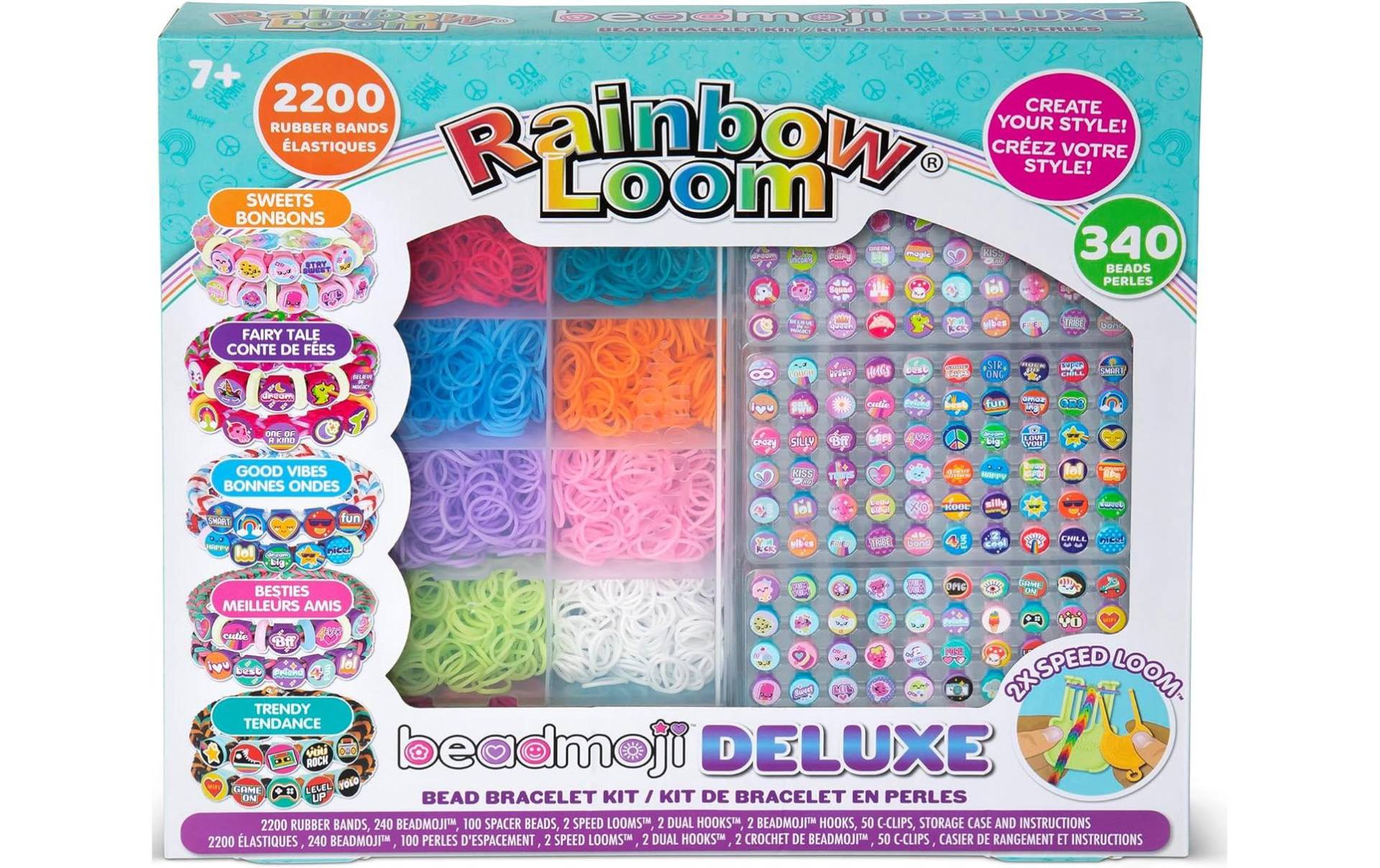 Bandai Kreativset »Rainbow Loom – Beadmoji Deluxe« von Bandai