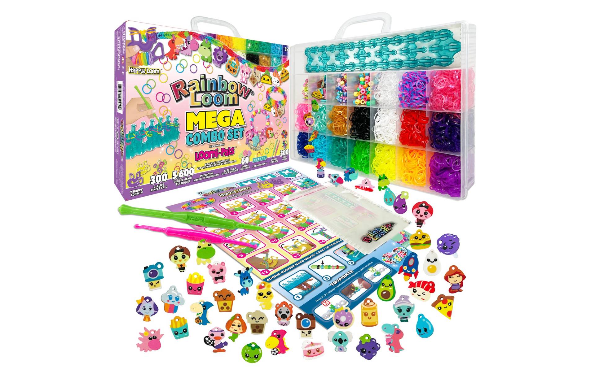 Bandai Kreativset »Rainbow Loom Mega Combo Set – Loomi-Pals« von Bandai