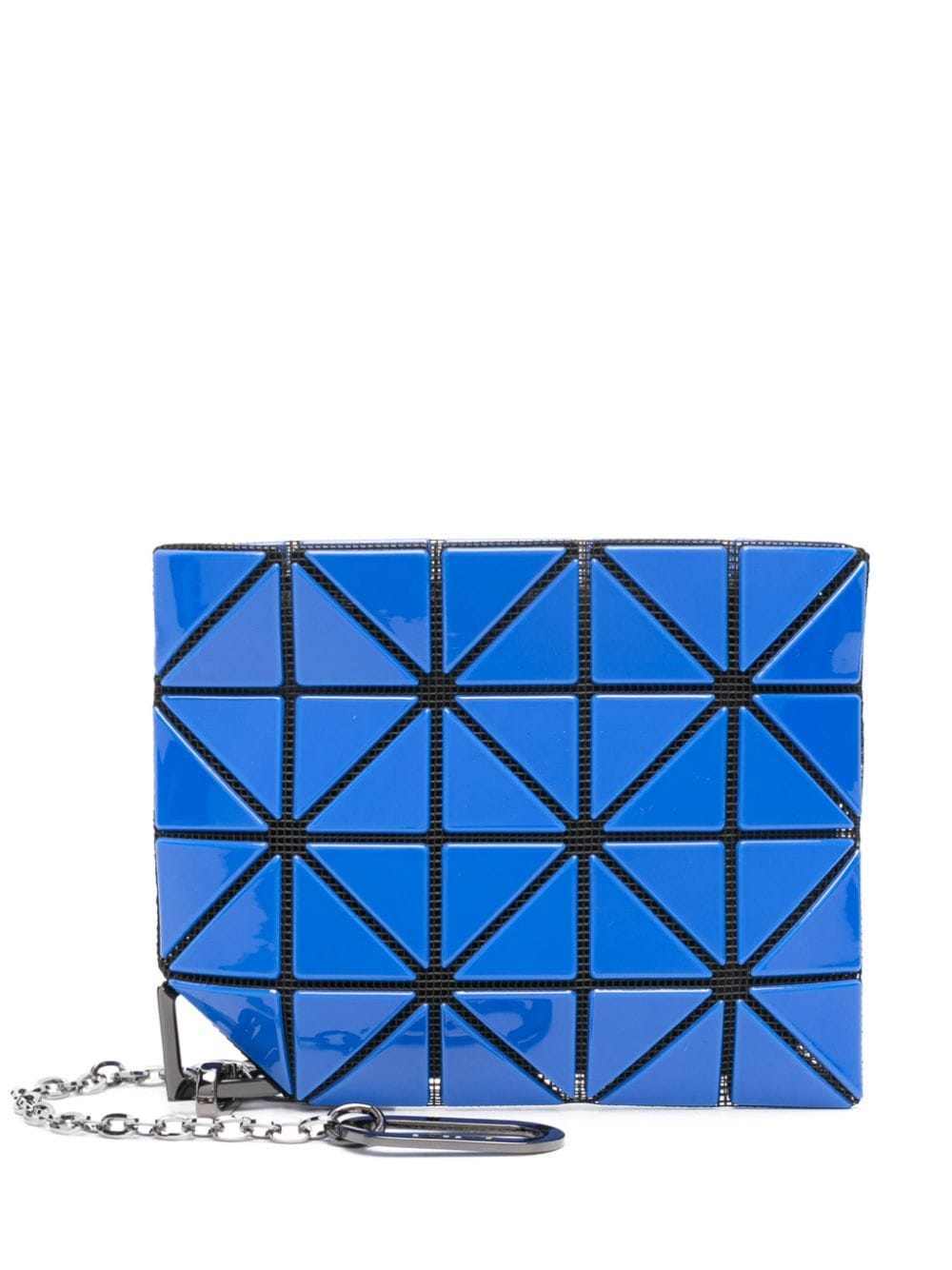 Bao Bao Issey Miyake Flipper geometric-panelled wallet - Blue von Bao Bao Issey Miyake