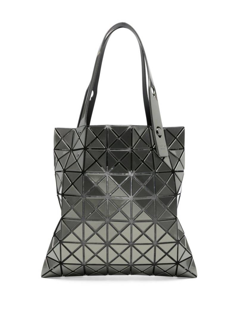 Bao Bao Issey Miyake Lucent Metallic geometric tote bag - Grey von Bao Bao Issey Miyake