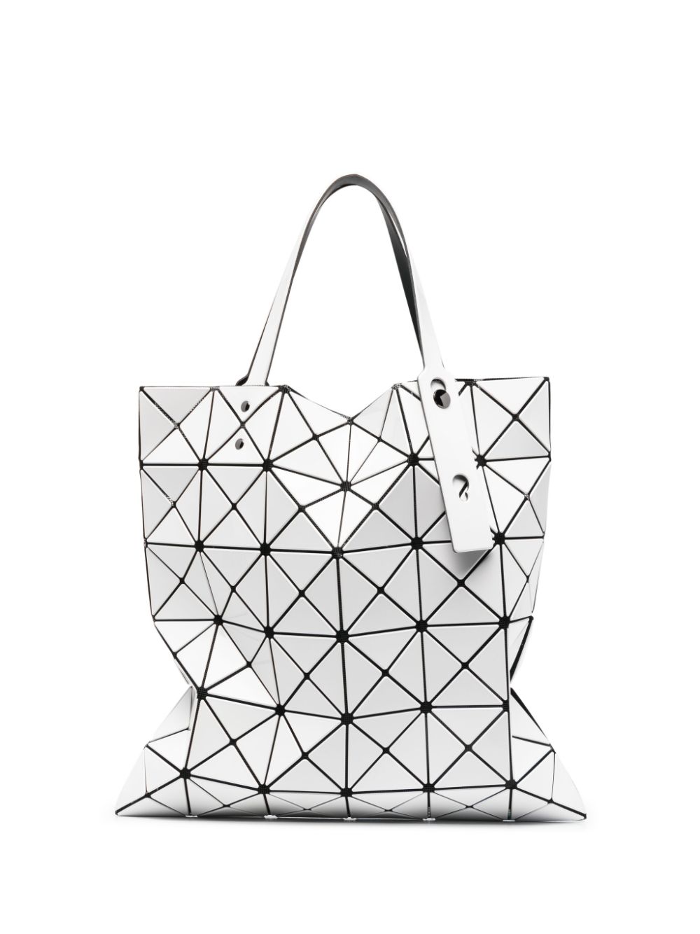 Bao Bao Issey Miyake Lucent geometric-panelled tote bag - White von Bao Bao Issey Miyake