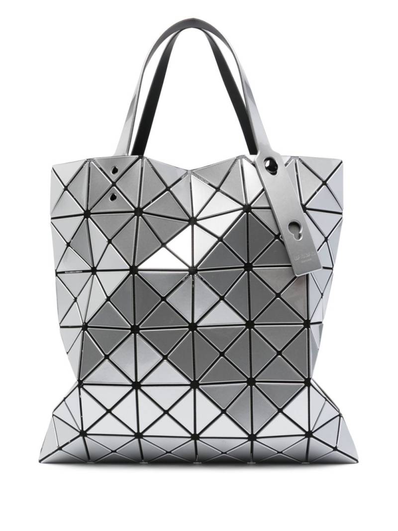 Bao Bao Issey Miyake Lucent geometric-pattern shoulder bag - Silver von Bao Bao Issey Miyake