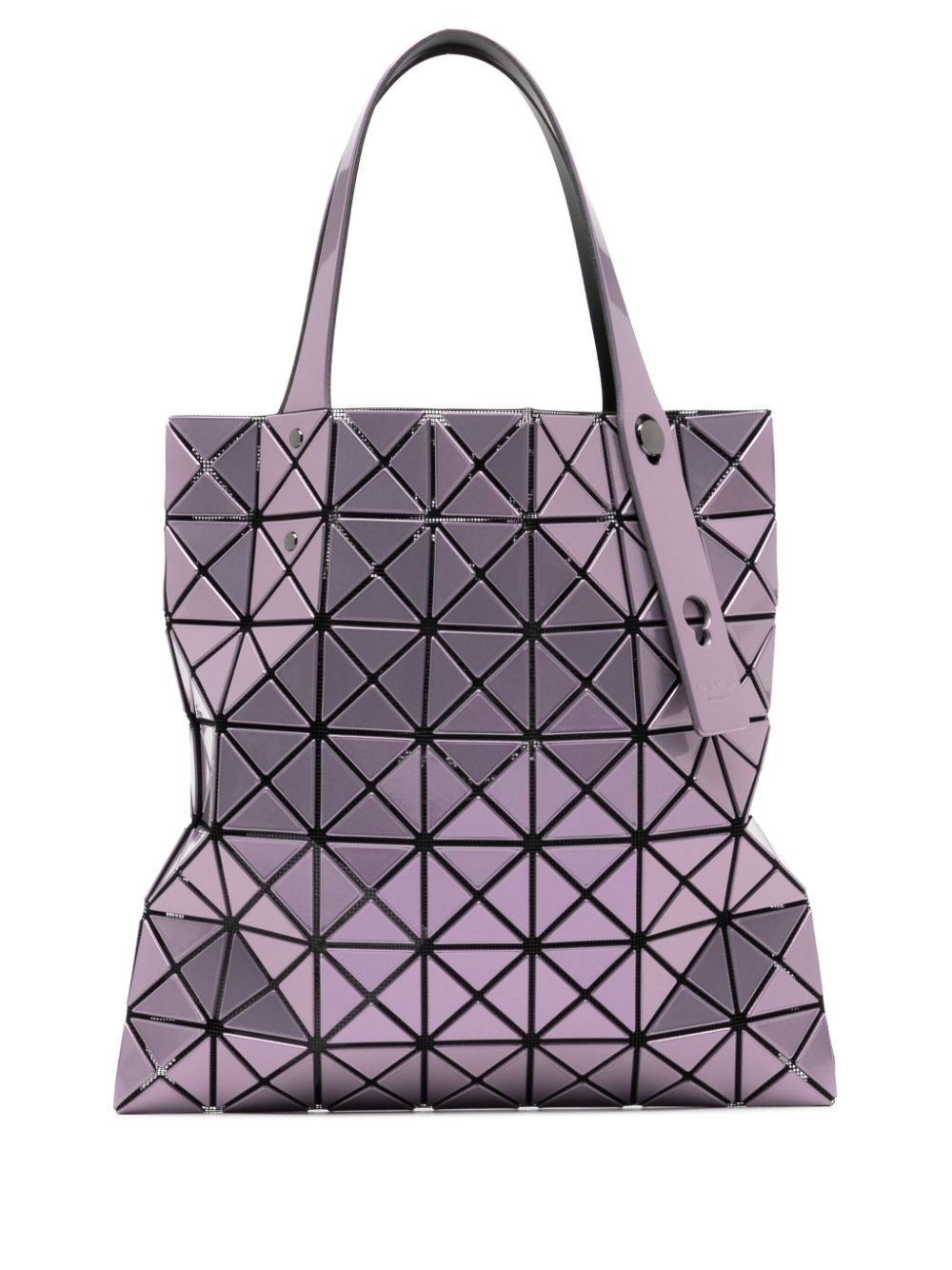 Bao Bao Issey Miyake Prism metallic-finish tote bag - Purple von Bao Bao Issey Miyake