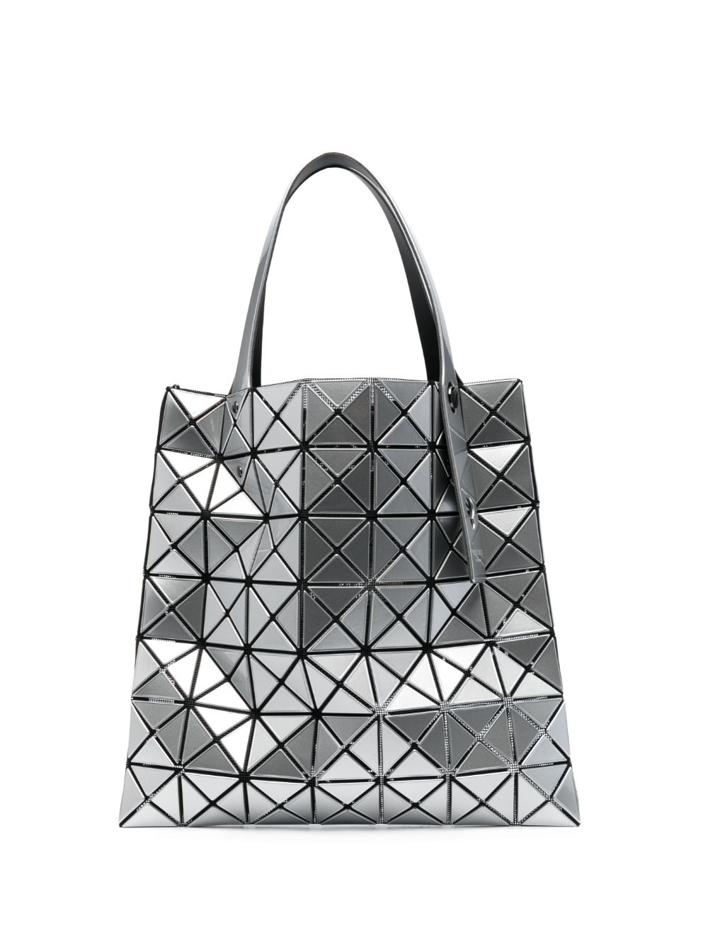 Bao Bao Issey Miyake Prism metallic-finish tote bag - Silver von Bao Bao Issey Miyake