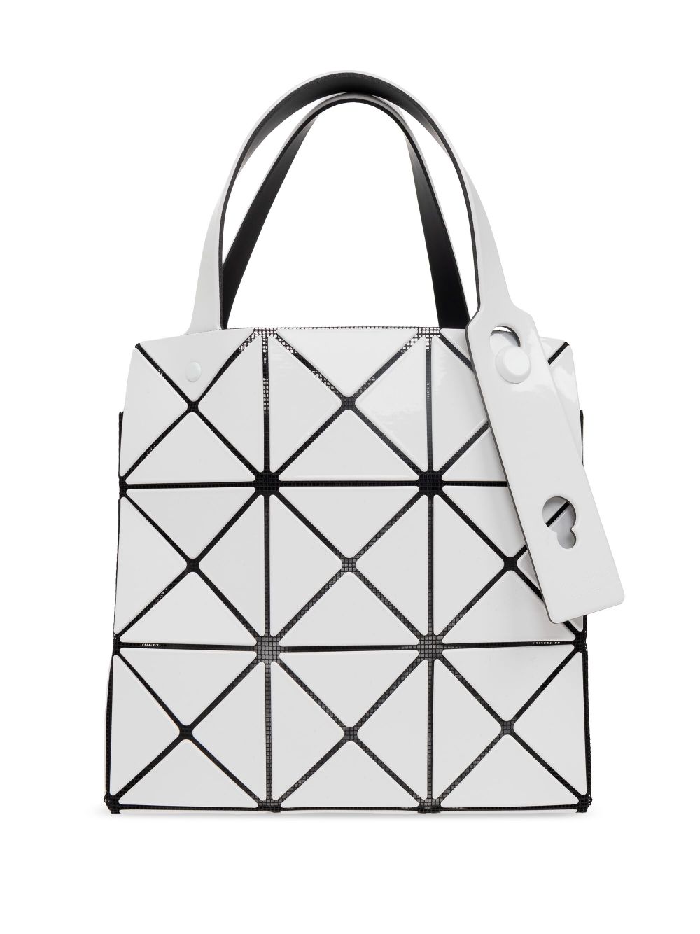 Bao Bao Issey Miyake Carat mini bag - White von Bao Bao Issey Miyake