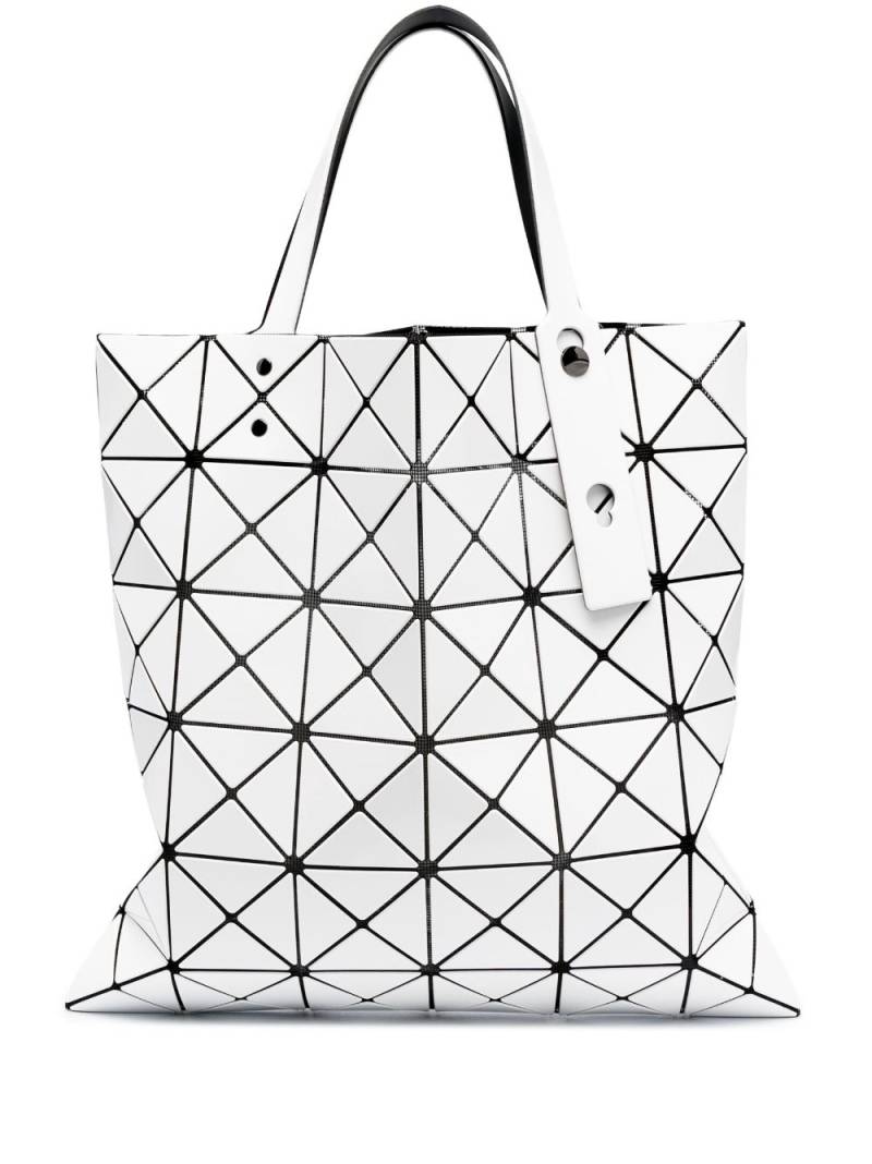 Bao Bao Issey Miyake geometric-design tote bag - White von Bao Bao Issey Miyake