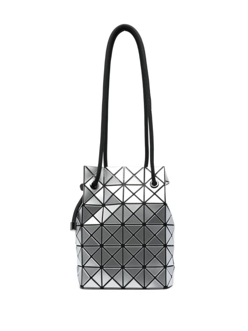 Bao Bao Issey Miyake geometric-panelled Wring bucket bag - Silver von Bao Bao Issey Miyake