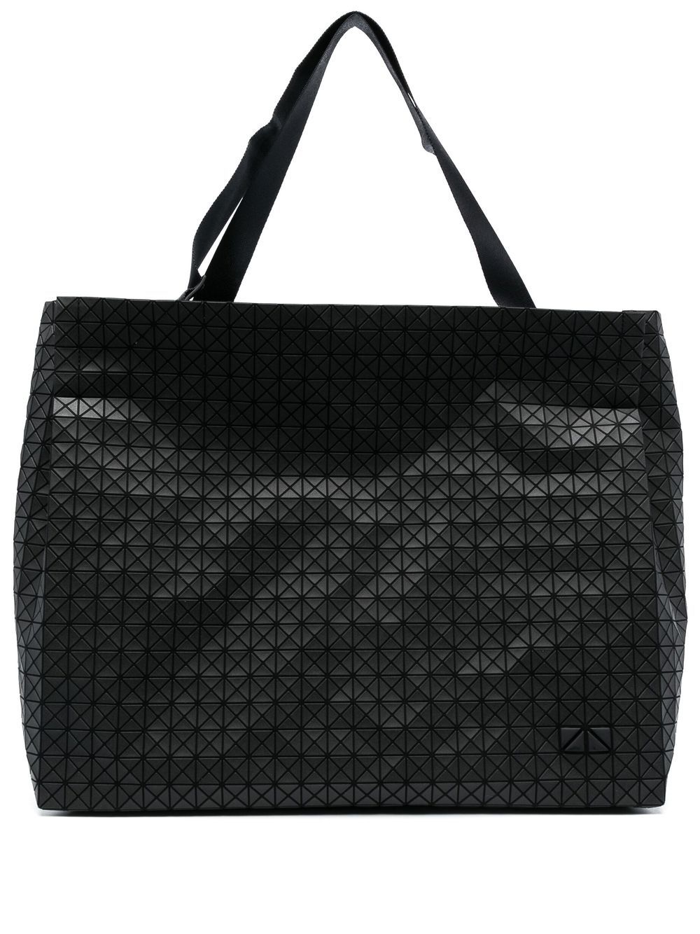 Bao Bao Issey Miyake geometric panelled-design tote bag - Black von Bao Bao Issey Miyake