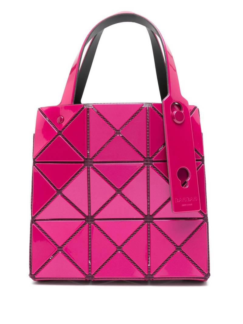 Bao Bao Issey Miyake mini Carat tote bag - Pink von Bao Bao Issey Miyake