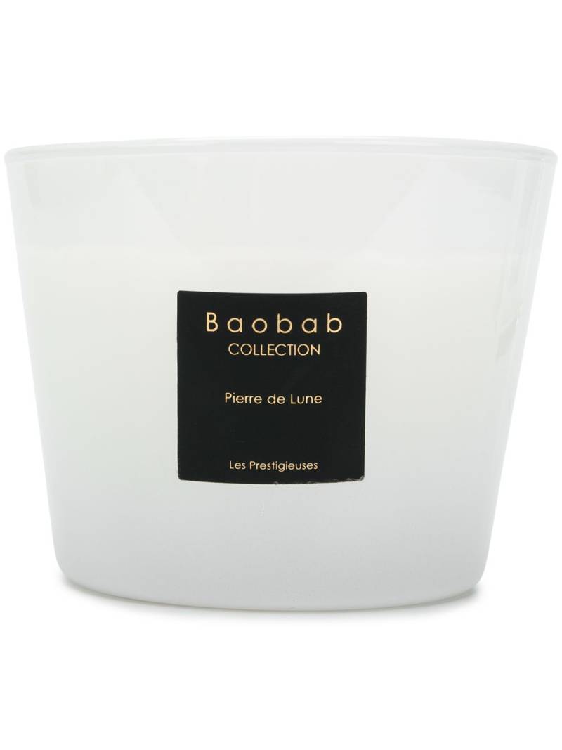 Baobab Collection Pierre de Lune candle - White von Baobab Collection