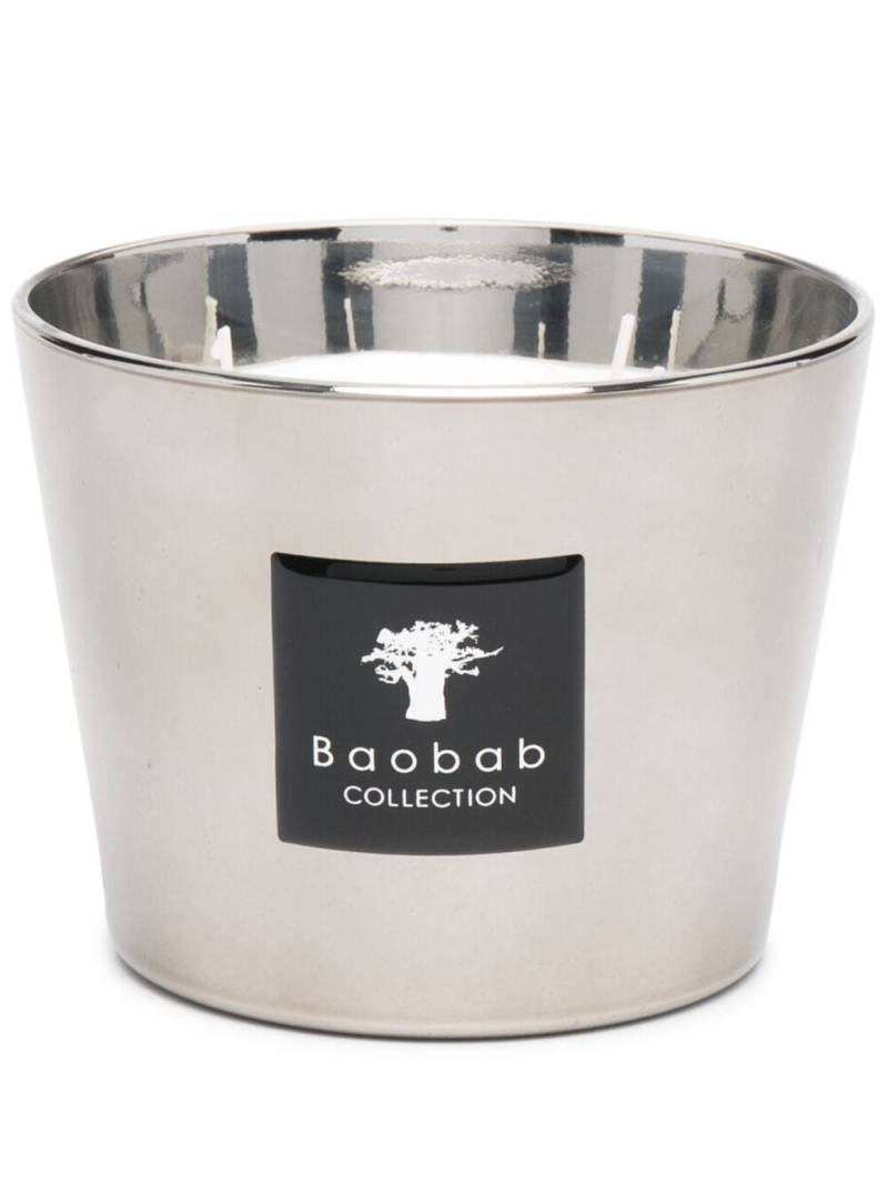 Baobab Collection Platinum Max 10 scented candle - Silver von Baobab Collection