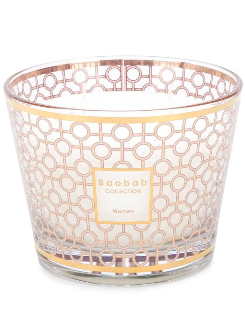 Baobab Collection Rose logo print candle - Pink von Baobab Collection