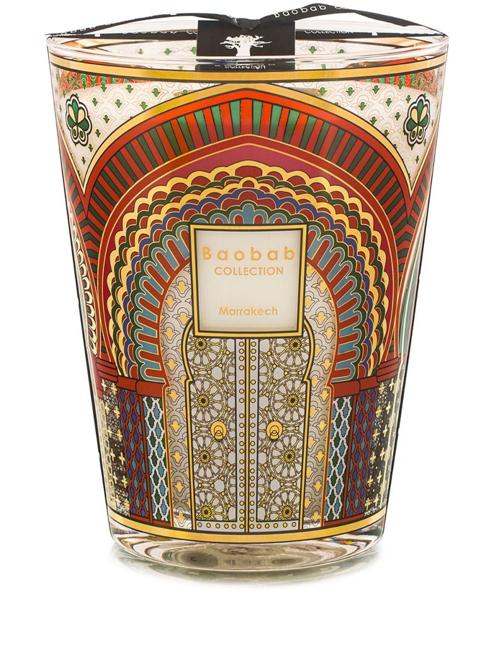 Baobab Collection large Marrakech candle - Yellow von Baobab Collection