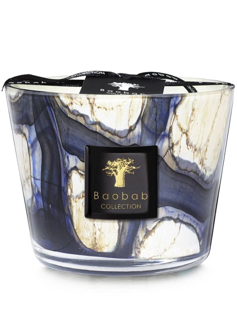 Baobab Collection small Stones Lazuli scented candle - Blue von Baobab Collection