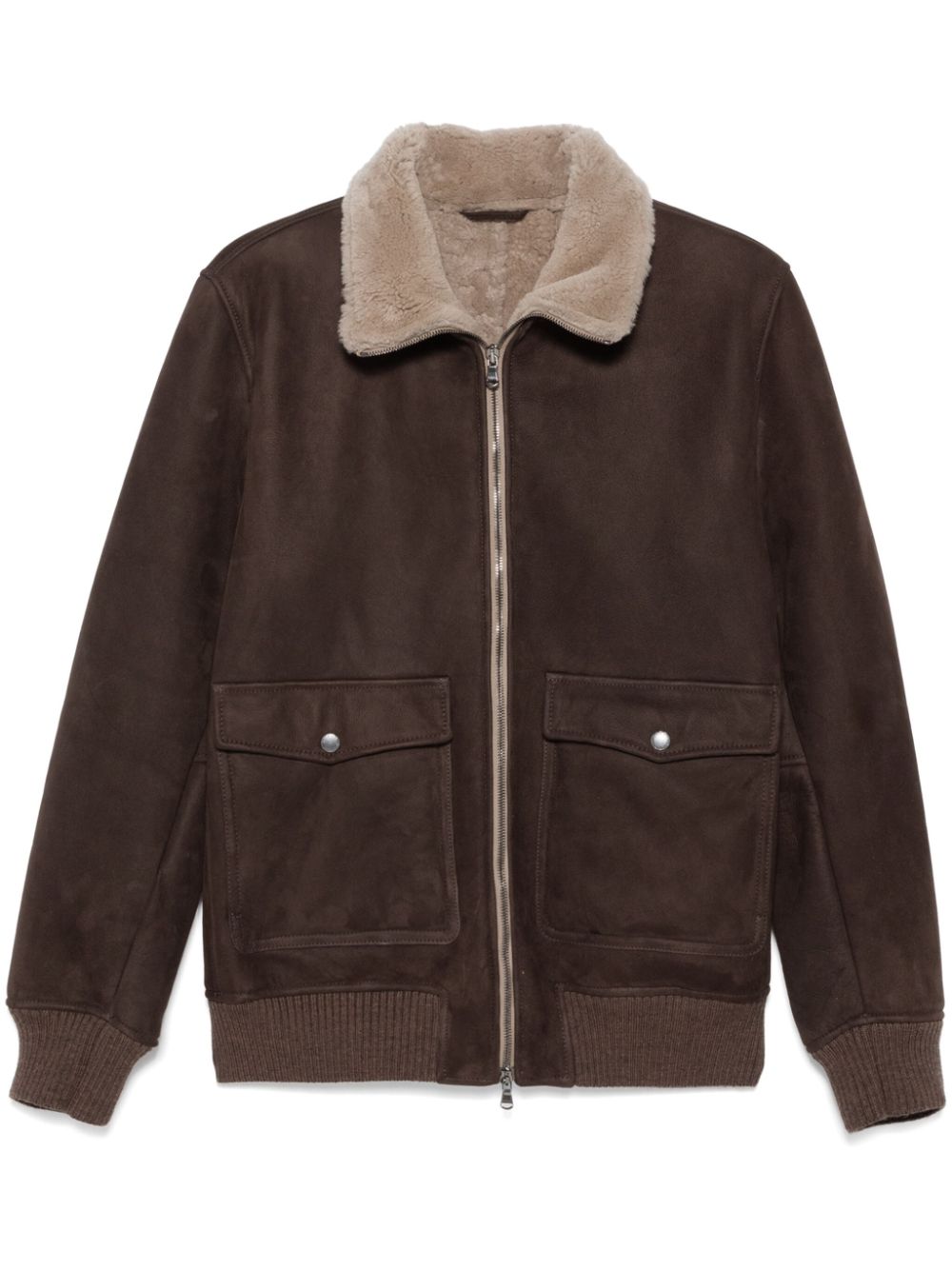 Barba Beltex jacket - Brown von Barba