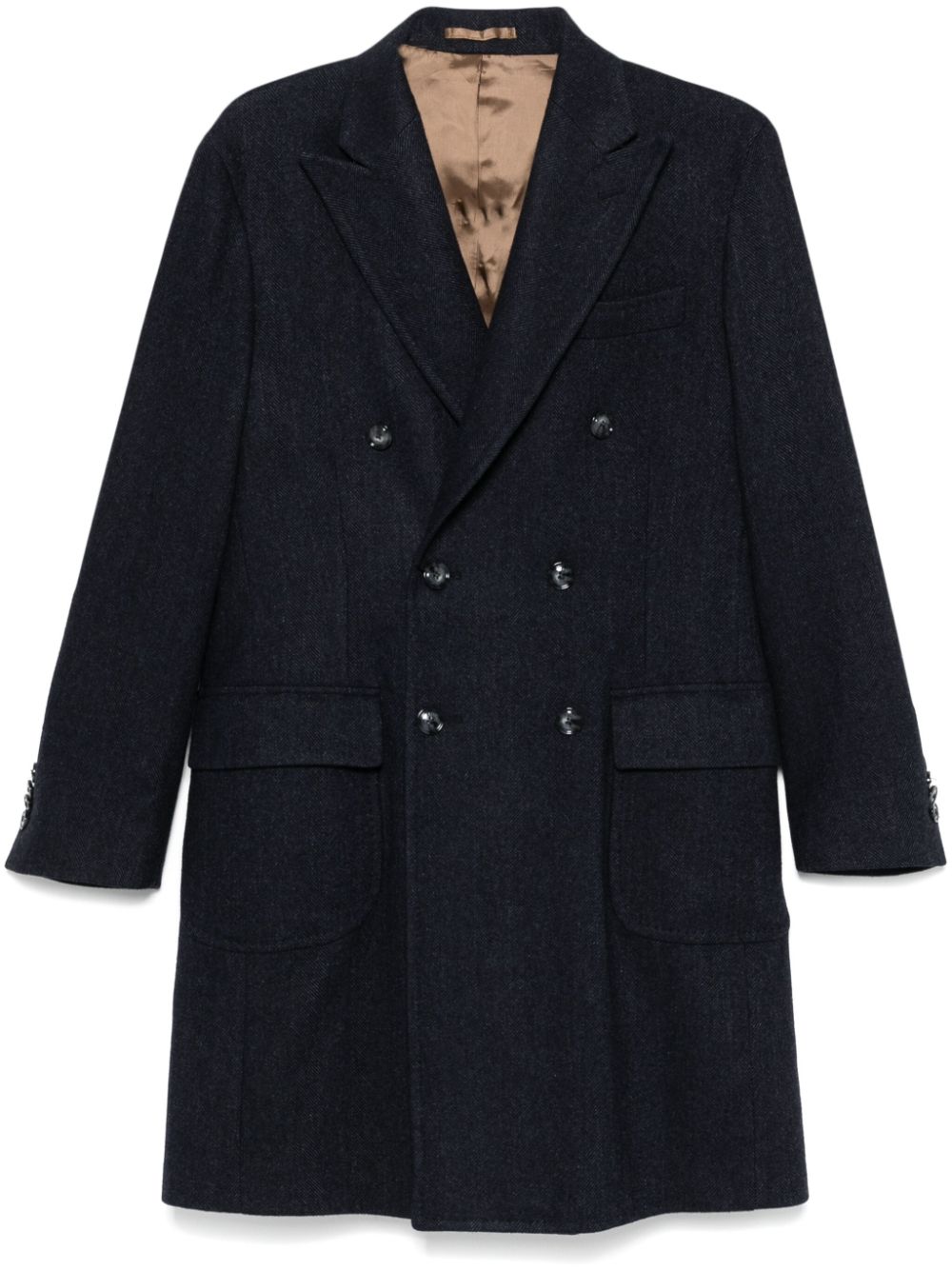 Barba Clang coat - Blue von Barba