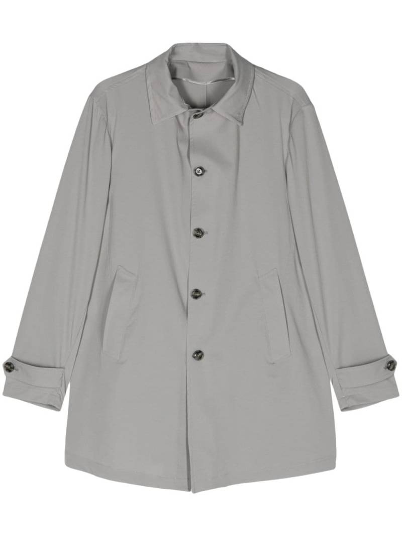 Barba Spolverino single-breasted coat - Grey von Barba