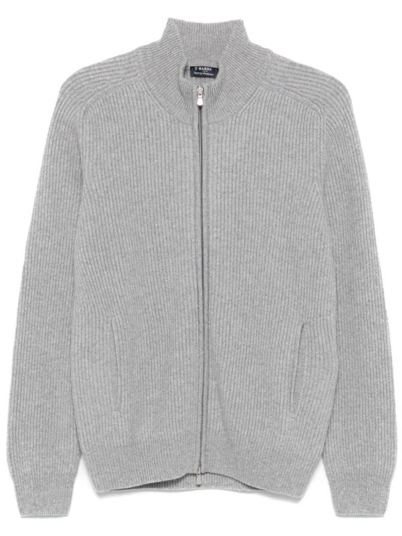 Barba cashmere cardigan - Grey von Barba