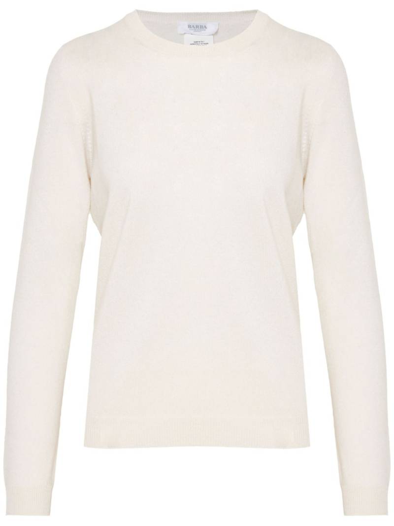 Barba cashmere sweater - White von Barba