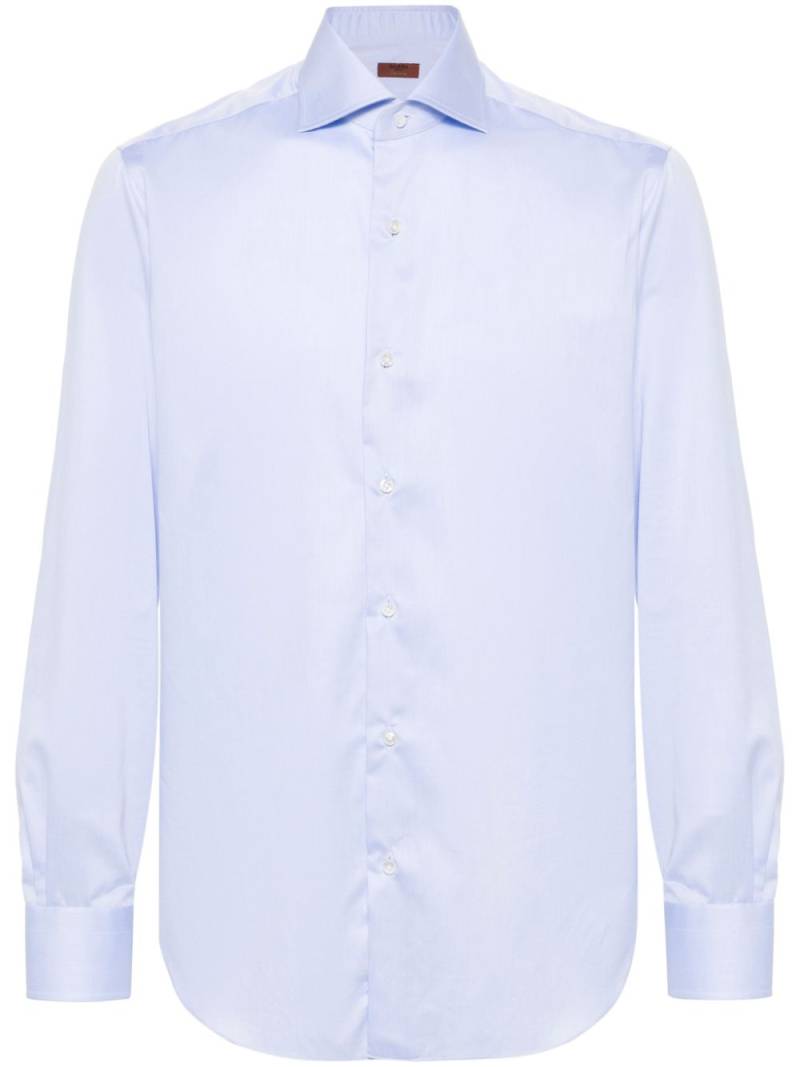 Barba cotton shirt - Blue von Barba