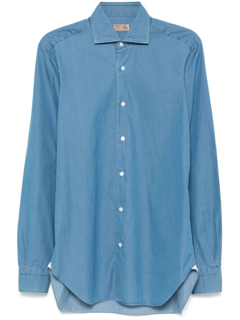 Barba denim shirt - Blue von Barba