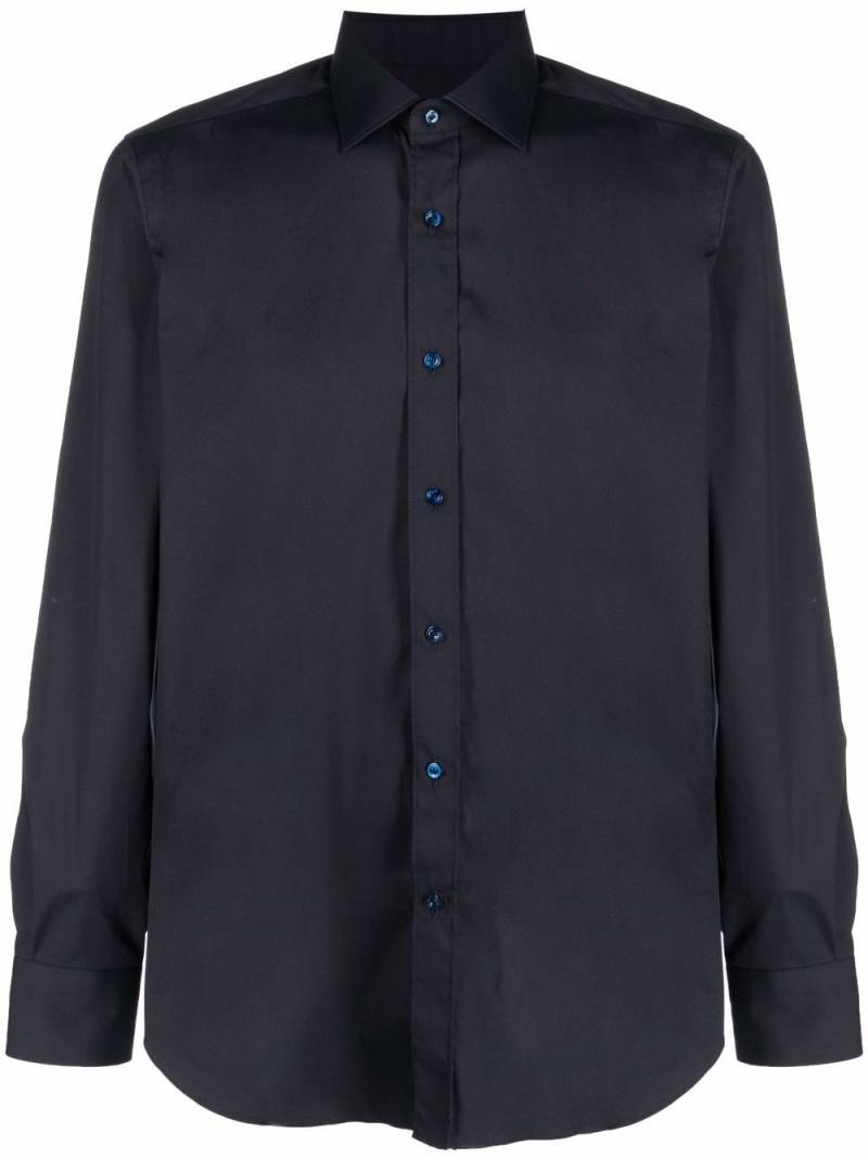 Barba long-sleeve shirt - Blue von Barba