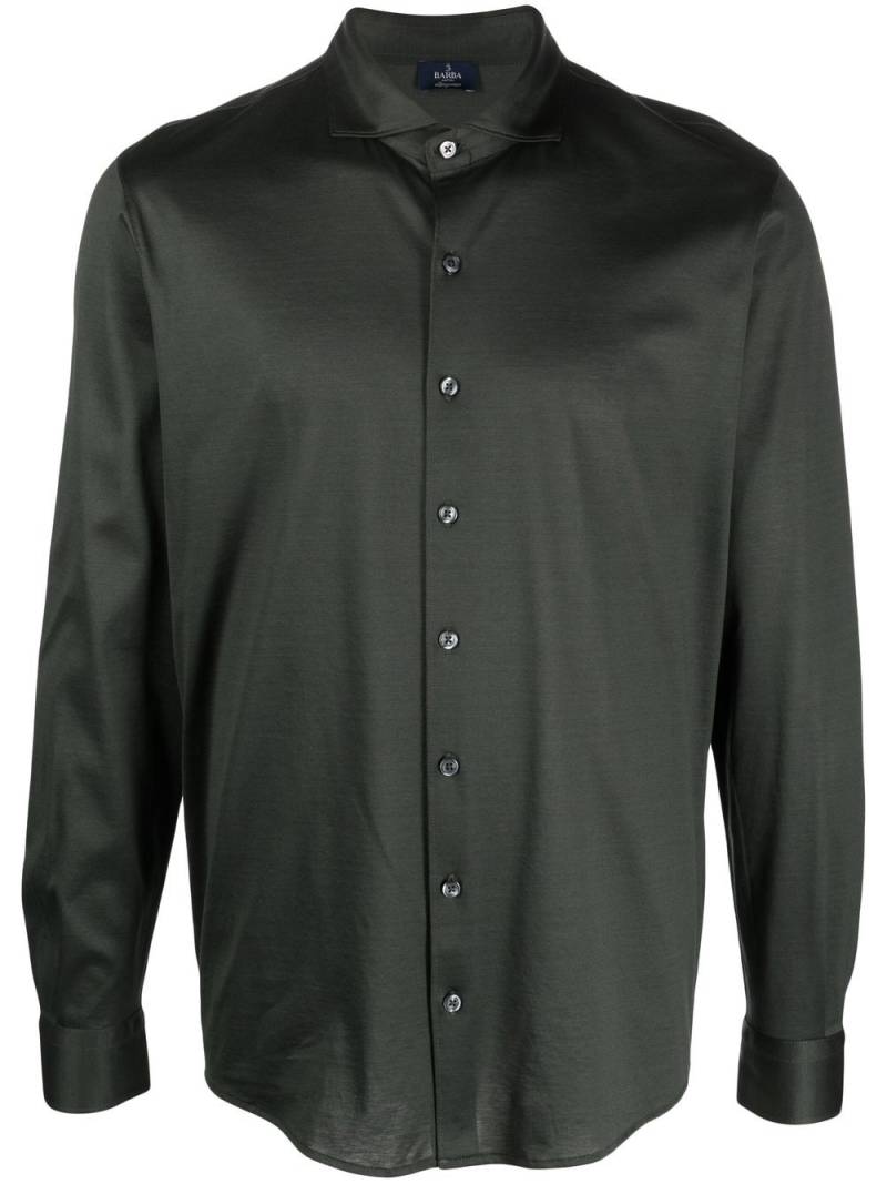 Barba long-sleeve shirt - Green von Barba