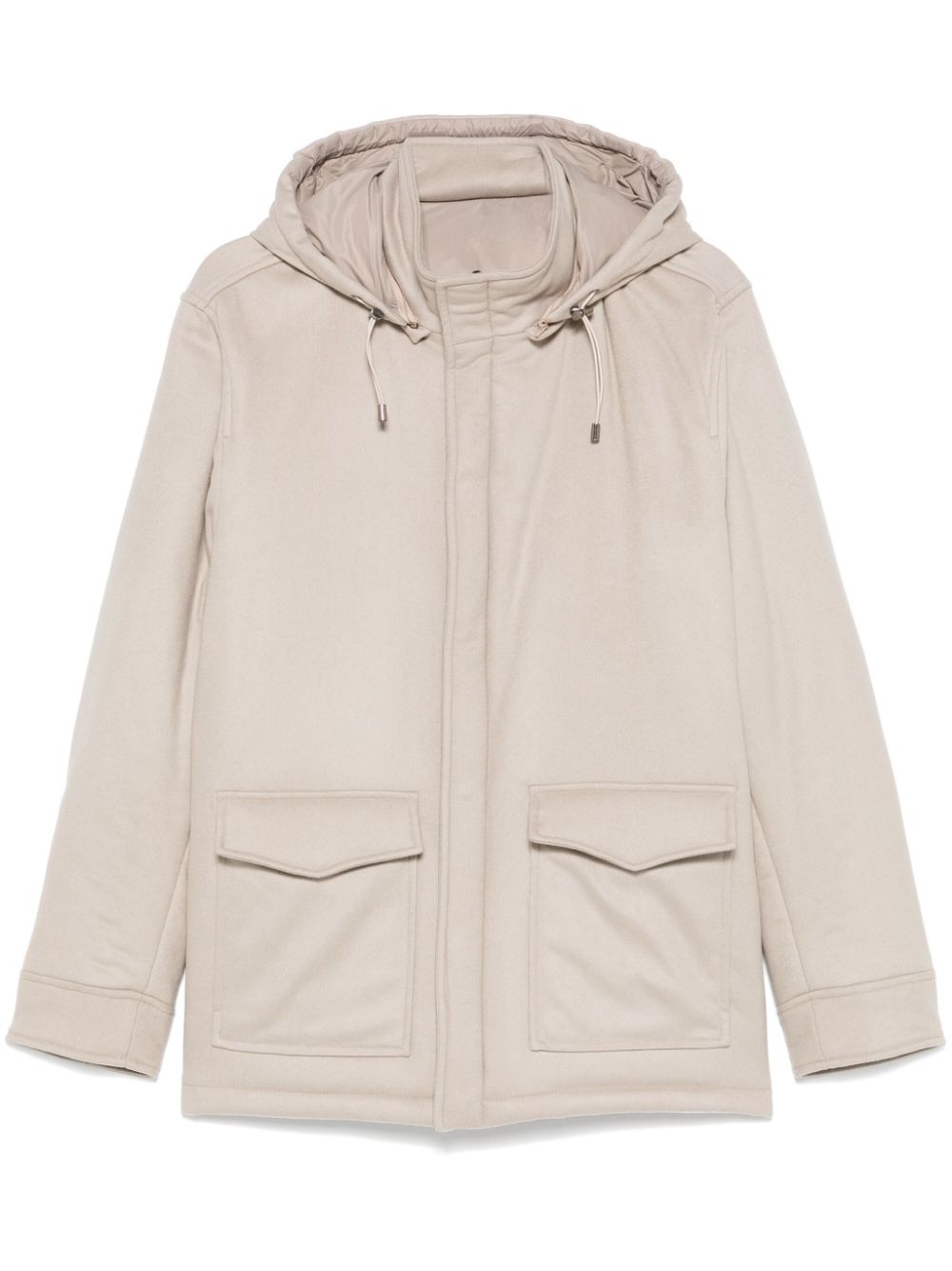 Barba padded jacket - Neutrals von Barba