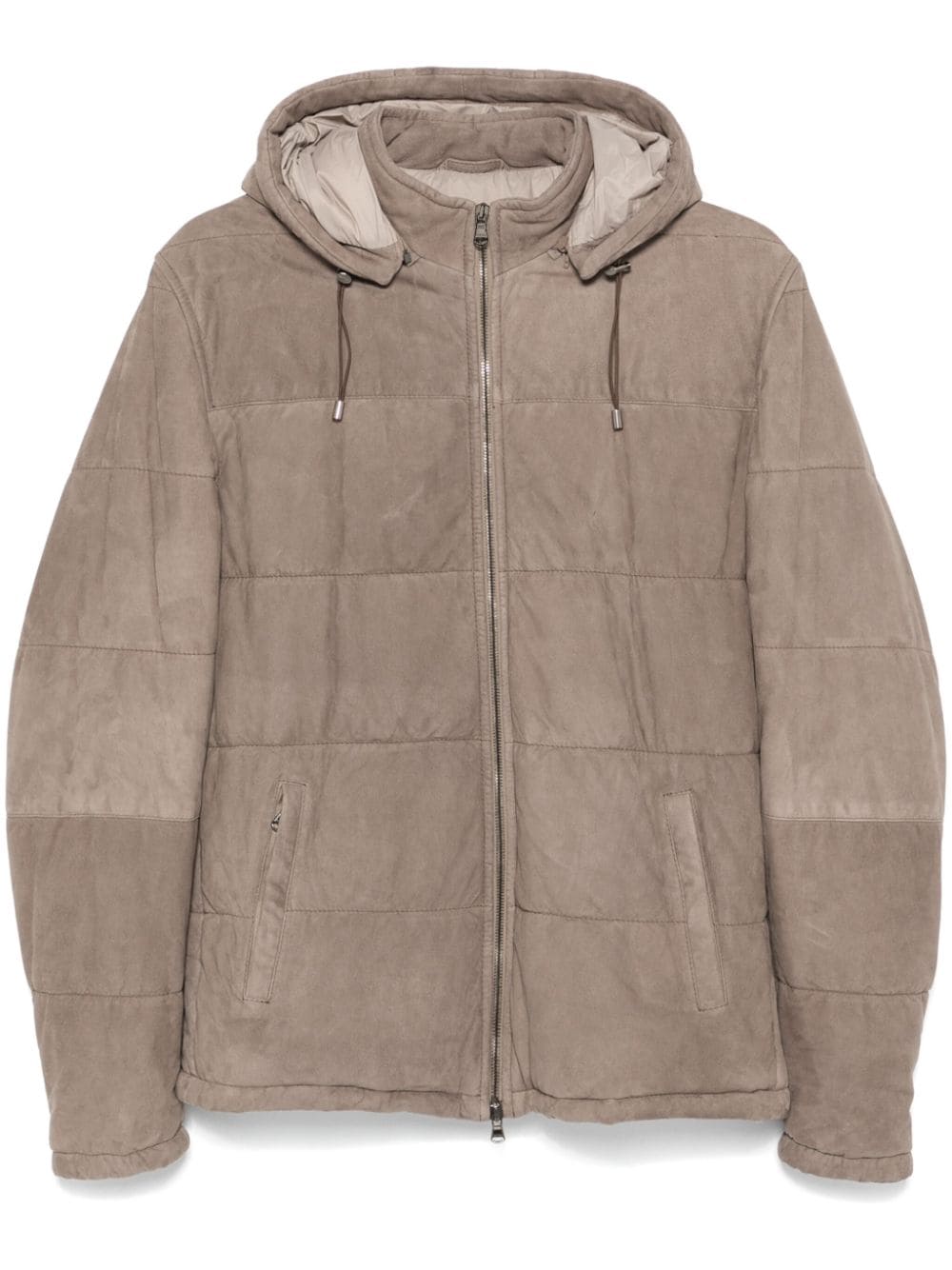 Barba puffer jacket - Brown von Barba