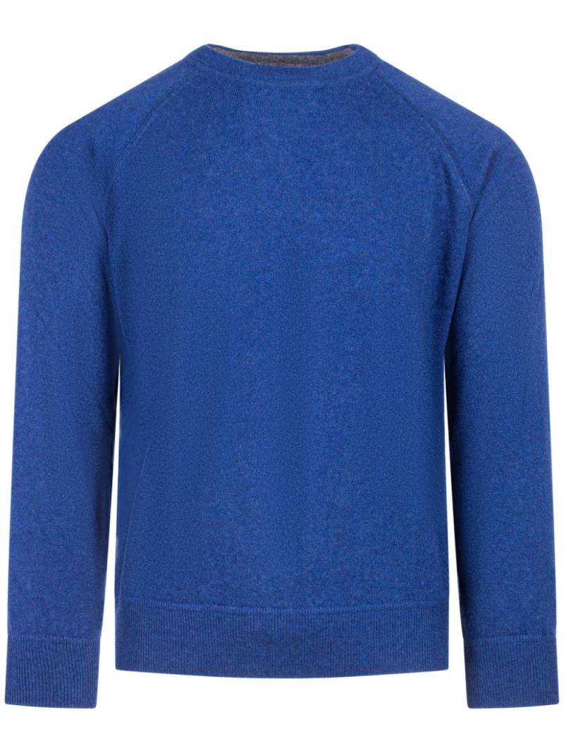 Barba round neck sweatshirt - Blue von Barba